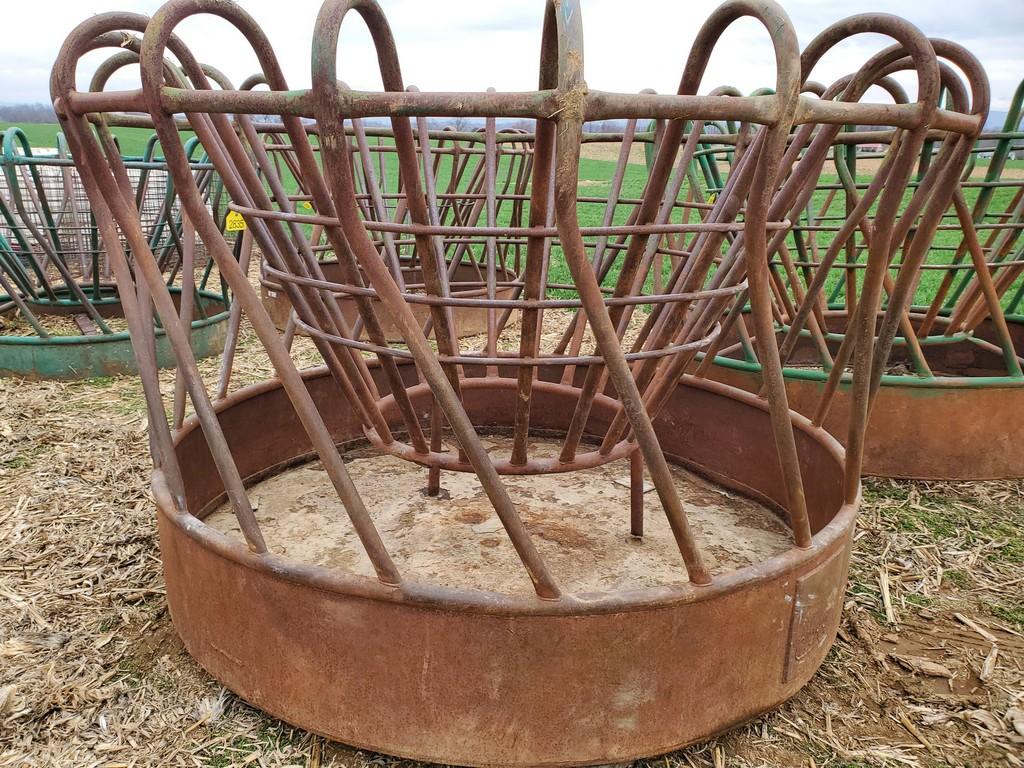 J&L Hay Saver Round Bale Feeder
