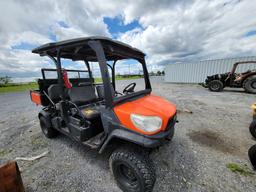 2019 Kubota RTVX1140 Utility Vehicle - NO TITLE 'AS-IS'