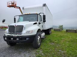 2020 International MV607A Box Truck 'Title in the Office'