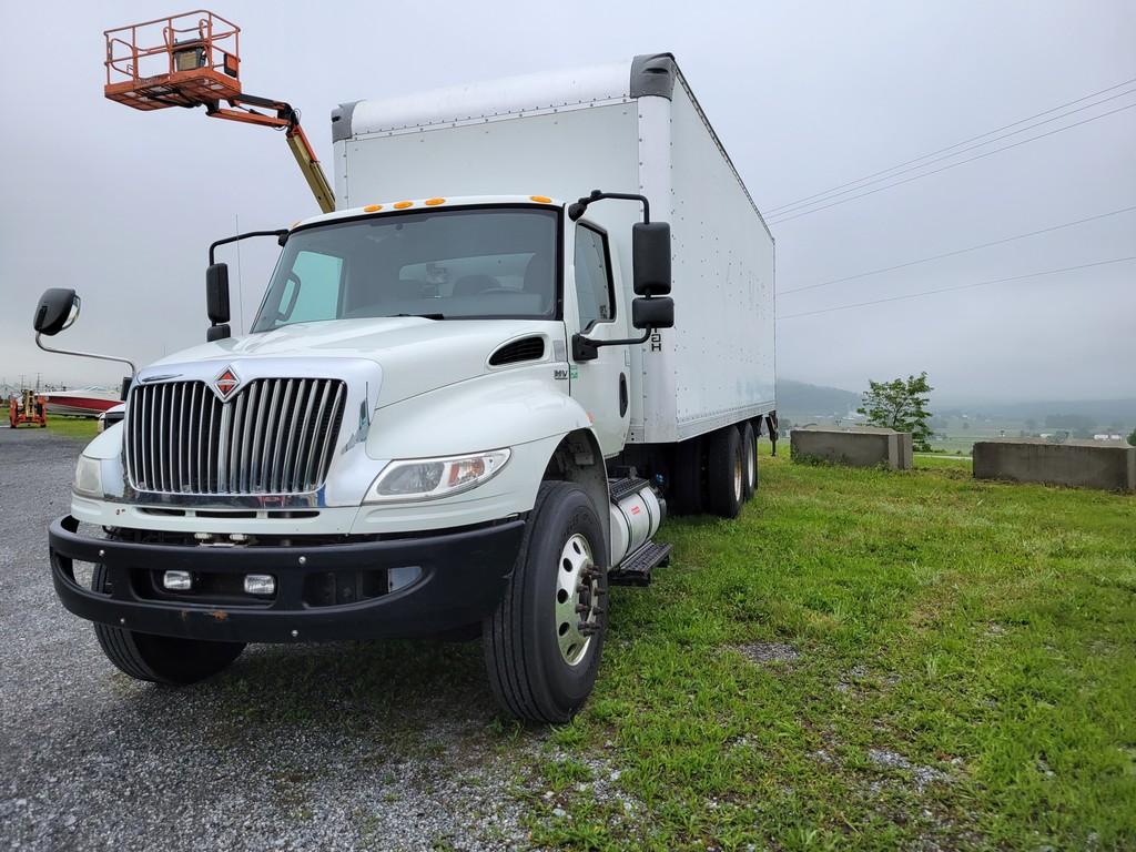 2020 International MV607A Box Truck 'Title in the Office'
