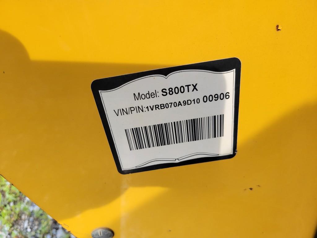 2013 Vermeer S800TX Mini Track Skid Steer 'Ride & Drive'