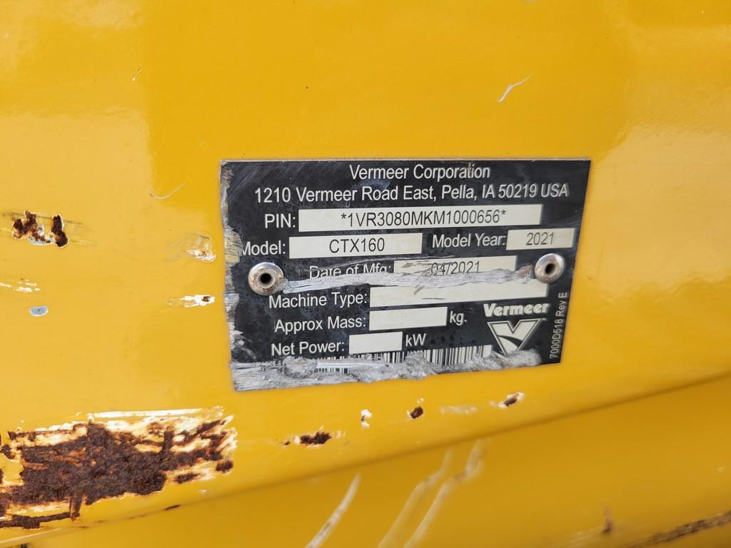 2021 Vermeer CTX160 Mini Track Skid Steer 'Elite Ride & Drive'
