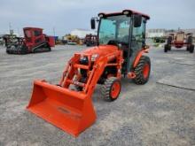 2020 Kubota LX3310 Cab Compact Loader Tractor 'Ride & Drive'