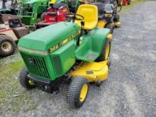 John Deere 322 Riding Tractor 'Ride & Drive'