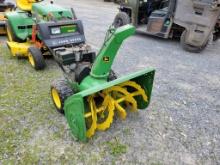 John Deere  1032D Snowblower 'Runs & Operates'