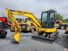 2018 Komatsu PC35MR Mini Excavator 'Ride & Drive'