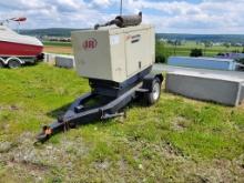 Ingersoll-Rand G40 Generator on Trailer - NO TITLE 'AS-IS'