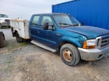 2001 Ford F350 Service Truck 'Title In Office - AS-IS'