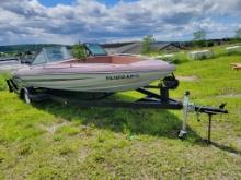 Nitro   Boat and Trailer  'NO Title'