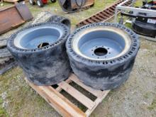 Semi Solid Tires / Wheels   'Set of 4'
