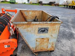 Equine Bedder  Side Shoot Bucket