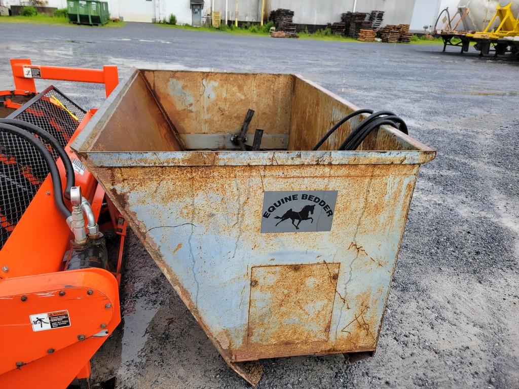 Equine Bedder  Side Shoot Bucket