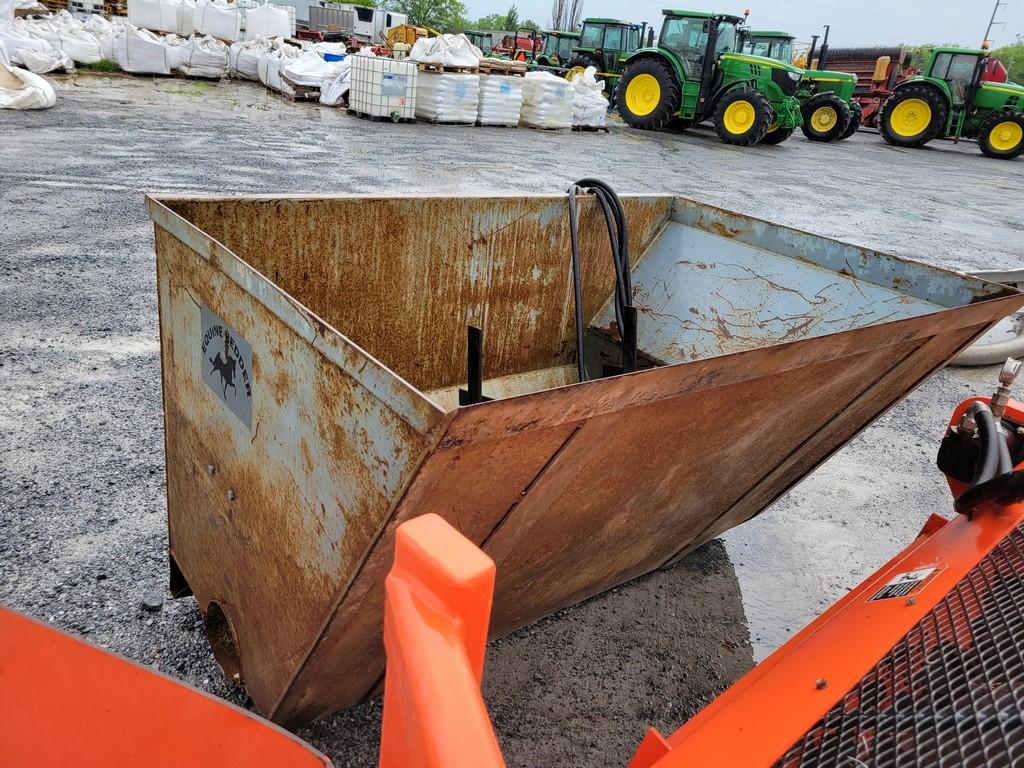 Equine Bedder  Side Shoot Bucket