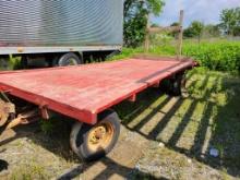 Wooden Flat Wagon