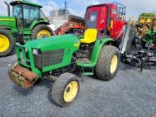 John Deere 4600 Compact  Tractor 'Runs & Operates'