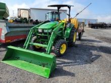 2016 John Deere 4052M Compact Loader Tractor