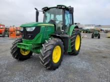 2021 John Deere 6130M Cab Tractor 'Runs & Operates'