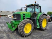 John Deere 7530 Premium Cab Tractor 'Runs & Operates'
