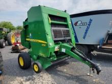 John Deere 458 Round Baler 'Monitor in the Office'