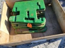John Deere  Suitcase Weights