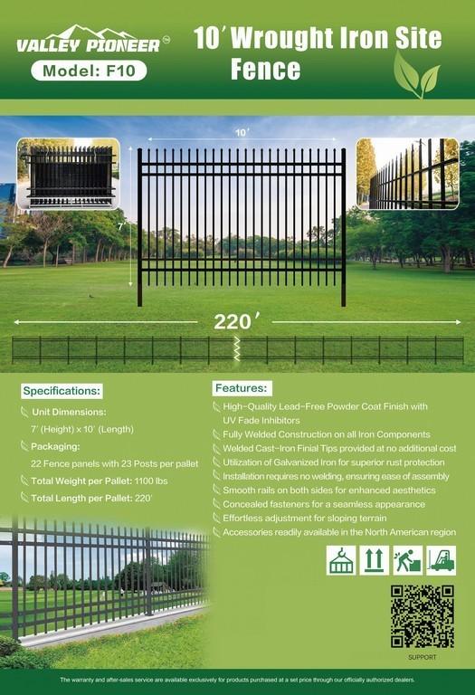 Valley Pioneer F10 Fence 'NEW'