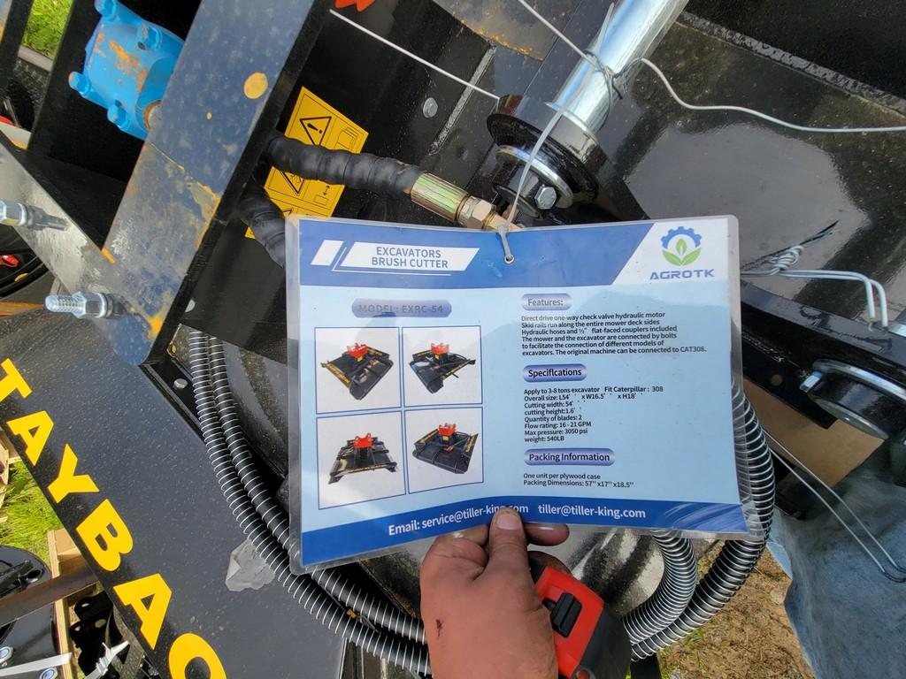 Agrotk EXRC54 Rotary Mower 'NEW'