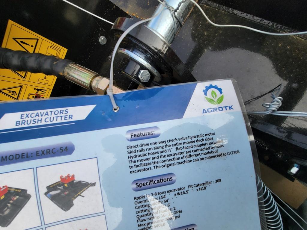 Agrotk EXRC54 Rotary Mower 'NEW'