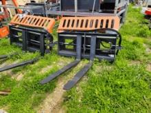 WIG TPC01-48 Hydraulic Adjust Pallet Forks 'NEW'