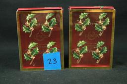 8 Lenox Napkin Rings New In Box