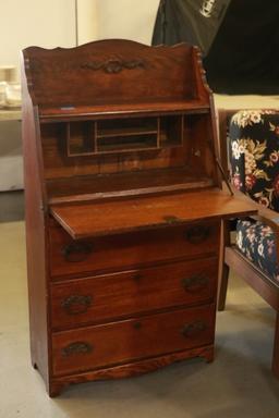 Oak Secretary Desk
