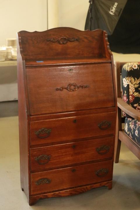 Oak Secretary Desk