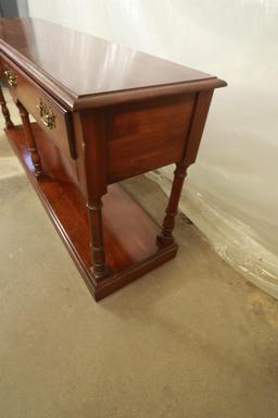 Cherry 2 Drawer Console Table