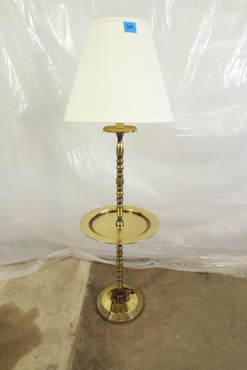 Brass Floor Table Style Lamp