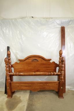 Oak Queen/Full Size Bed