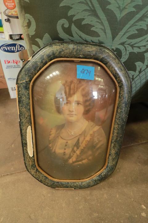 Antique Framed Portrait