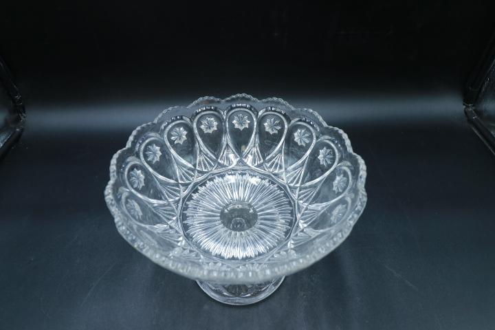 Victorian Pressed Glass Compote