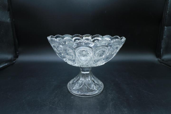 Victorian Pressed Glass Compote