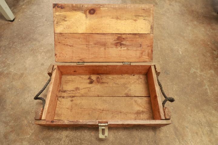 Wooden Military Crate