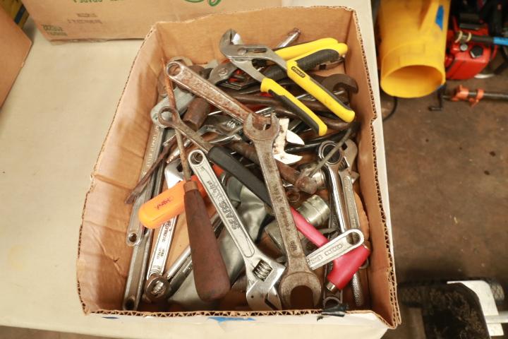 Box of Assorted Tools