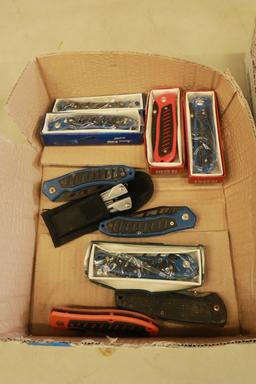 Box of Pocket Knives