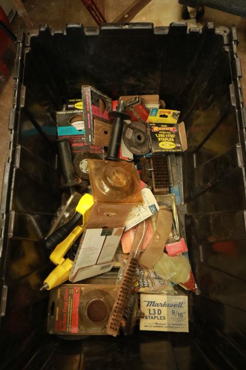 Box of Assorted Tools