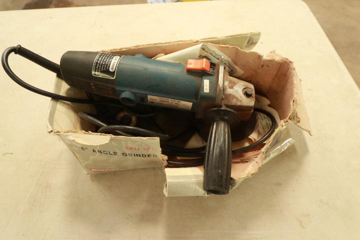 Chicago Electric 4" Angle Grinder