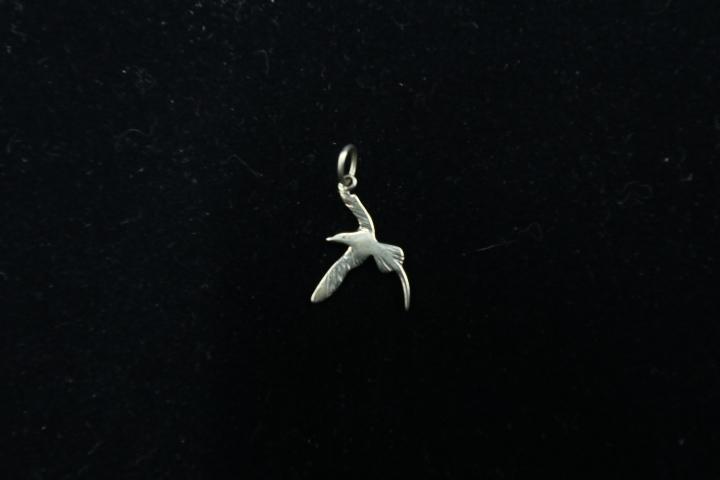Sterling Silver Bird Necklace Pendant