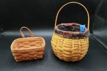 2 Longaberger Baskets