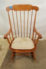 Nichols & Stone Maple Rocking Chair