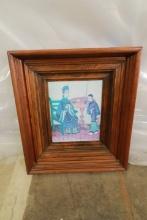 Shadow Box Framed Asian Print