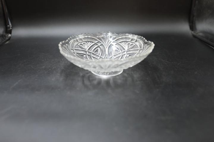 Victorian Pressed Glass Bowl