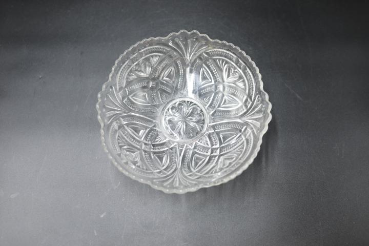 Victorian Pressed Glass Bowl