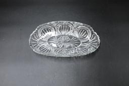 Victorian Pressed Glass Tray