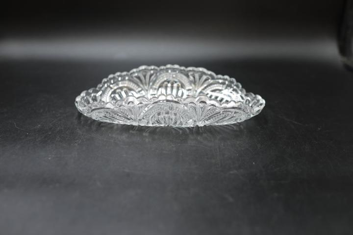Victorian Pressed Glass Tray